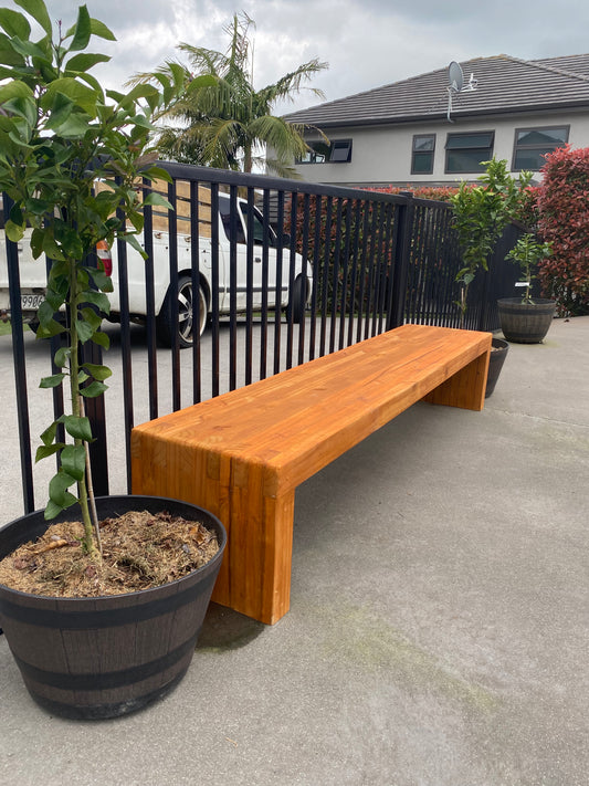 Outdoor bench