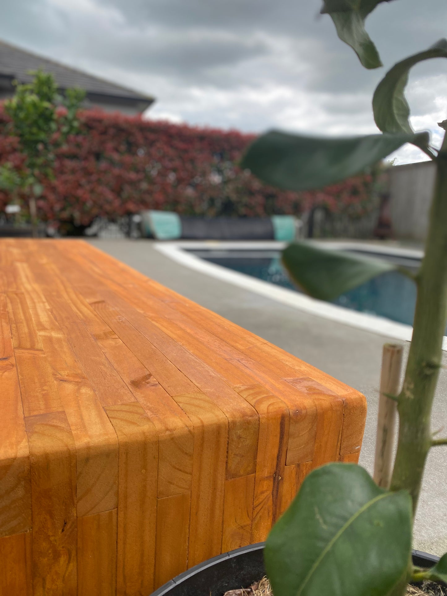 Outdoor bench