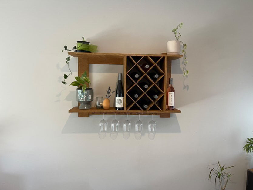 Wine shelf